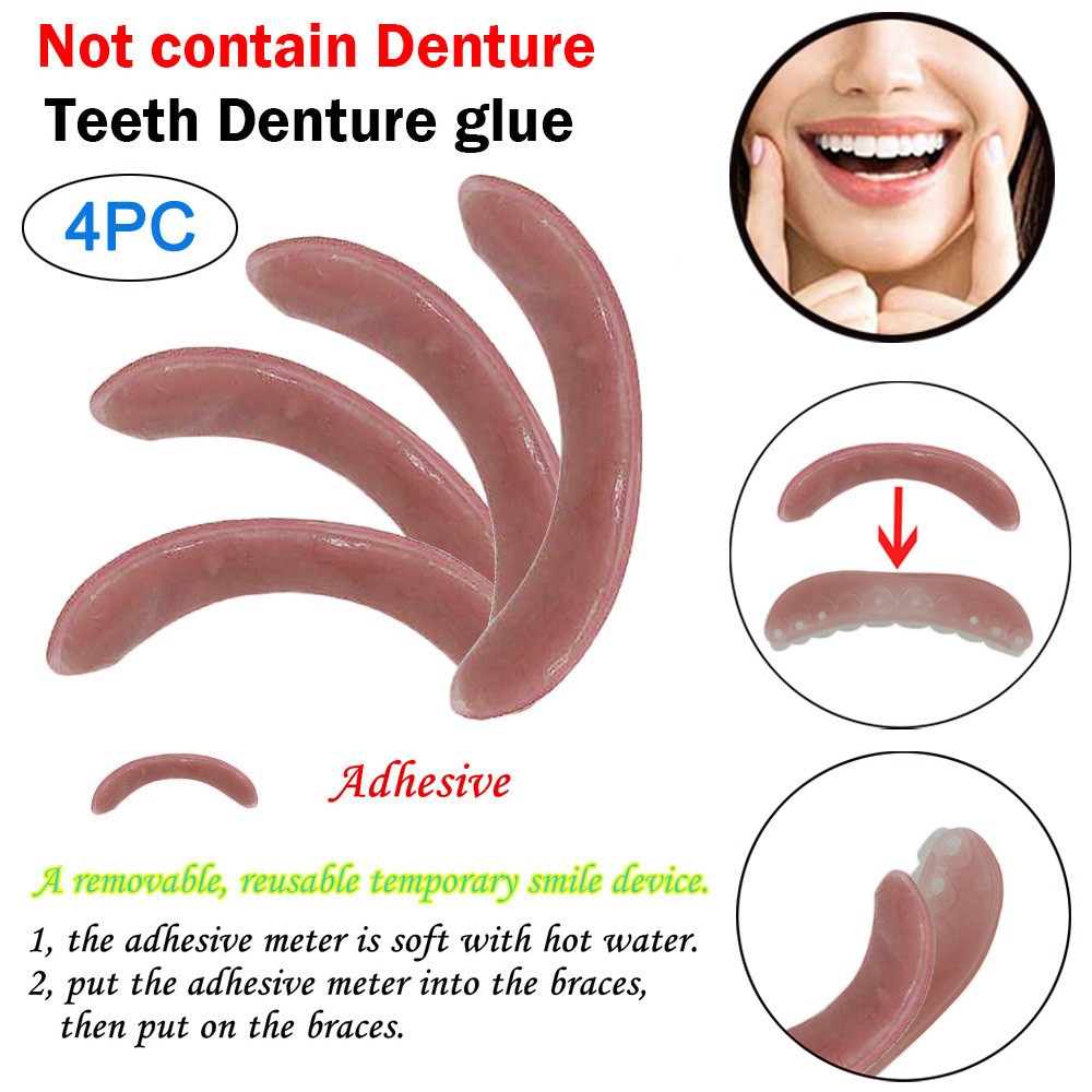 Teeth Whitening Strips - 4/8 Stuks Whitening Bretels Lijm Strip