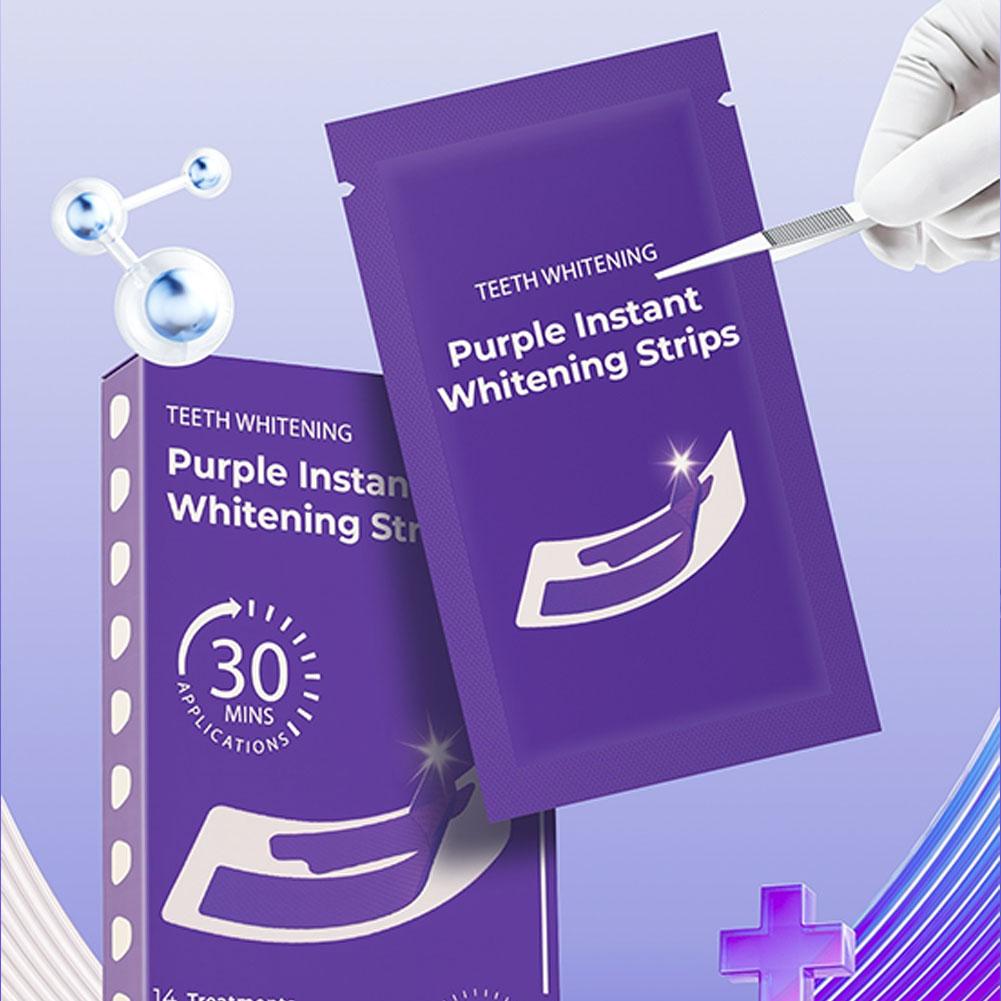 Teeth Whitening Strips - V34 Tandbleekstrips - Emaille-vriendelijke & gevoeligheidsvrije