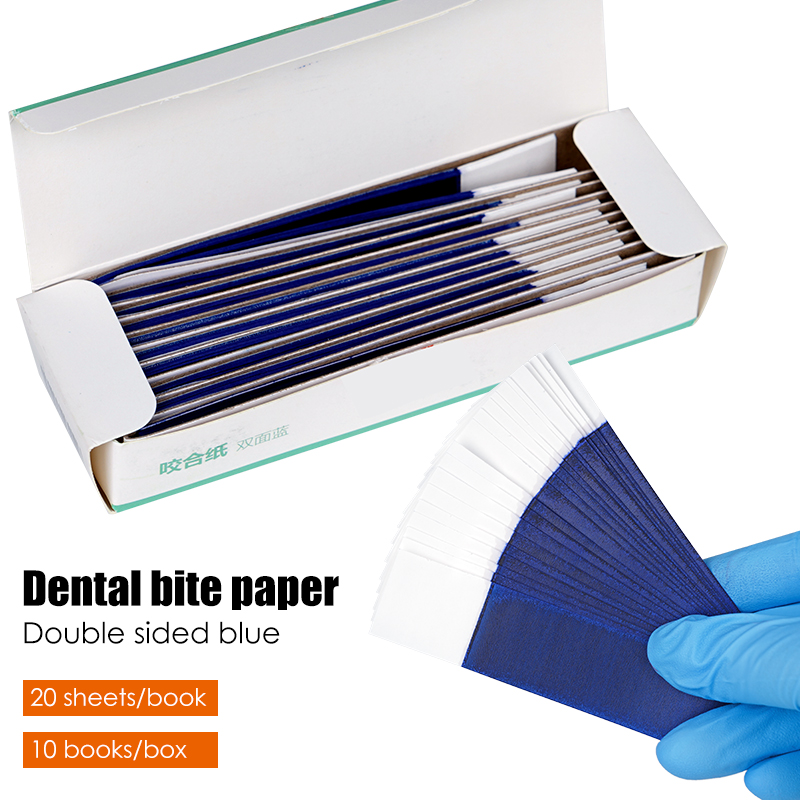 Teeth Whitening Strips - 200 Stuks Tandheelkundige Articulerende Papier Dubbelzijdig
