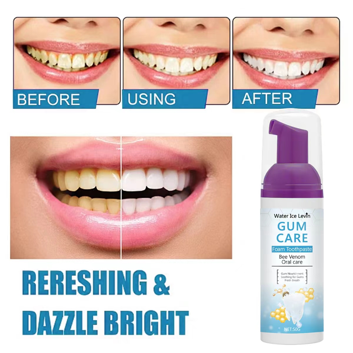 Water Ice Levin Gum Care Schui - Teeth Whitening Xylitol recensie en prijs