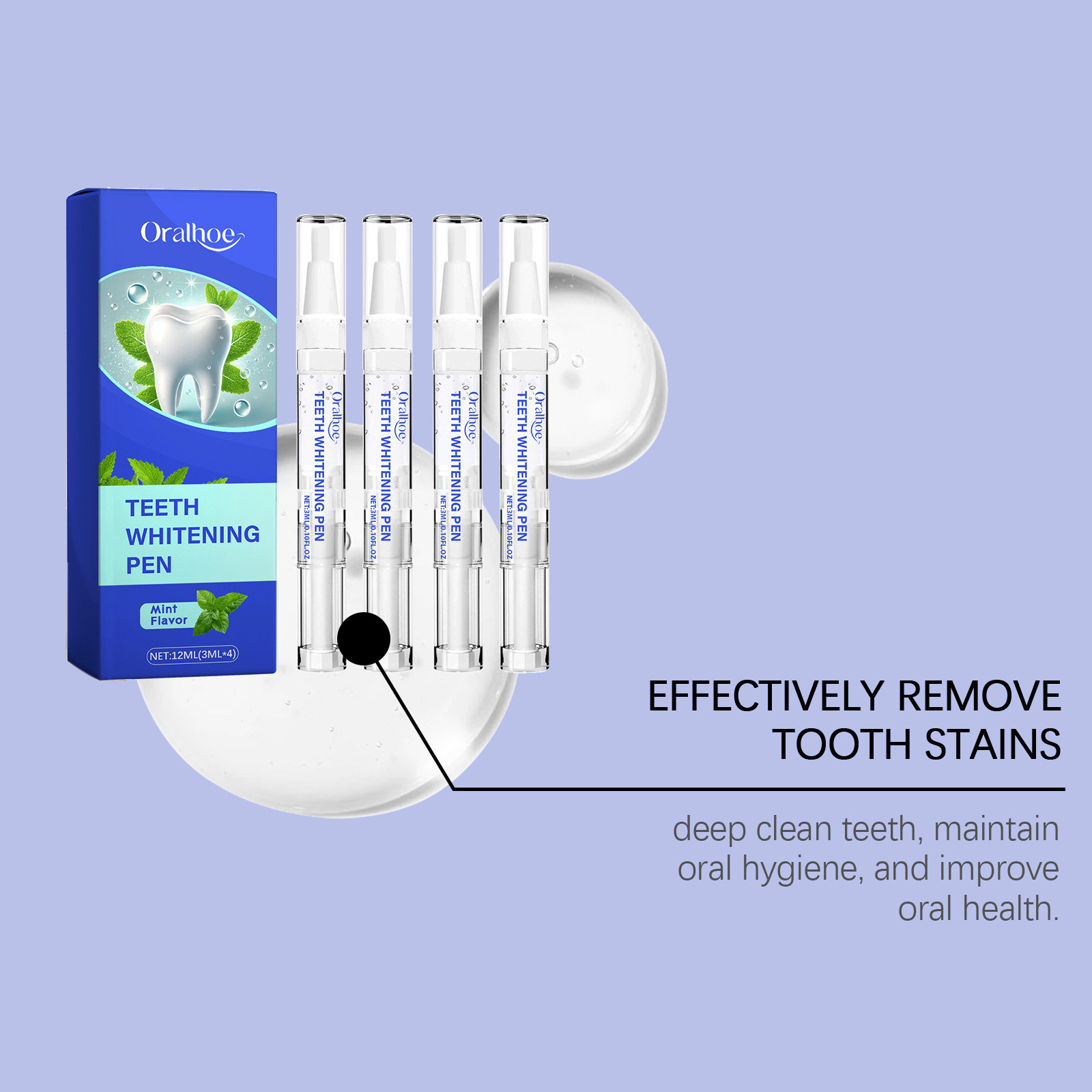 ORALHOE Draagbare Tandenbleekp - Whitening Pen Bleach recensie en prijs