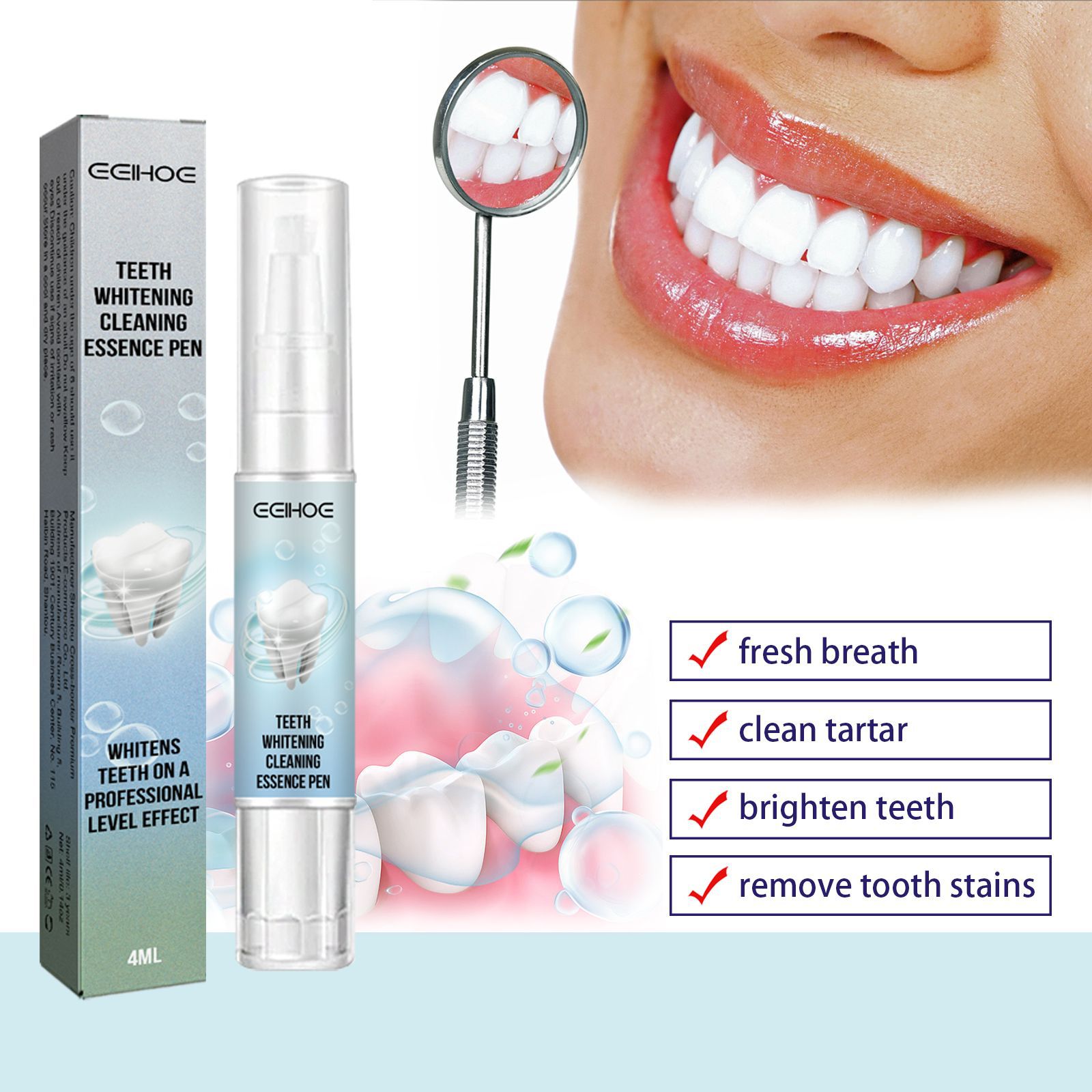 Peelschoffel Tanden Whitening  - Whitening Pen Bleach recensie en prijs