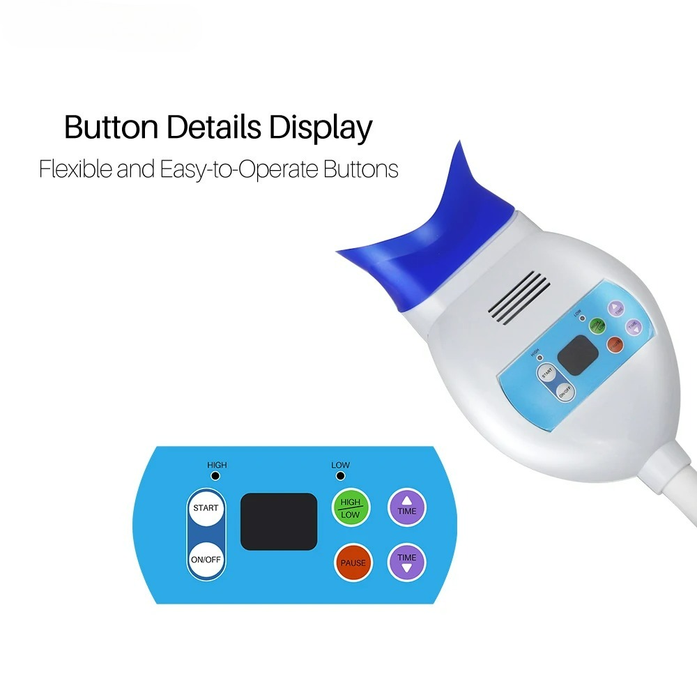 Bureau-tandbleekapparaat met k - Whitening Teeth Machine recensie en prijs