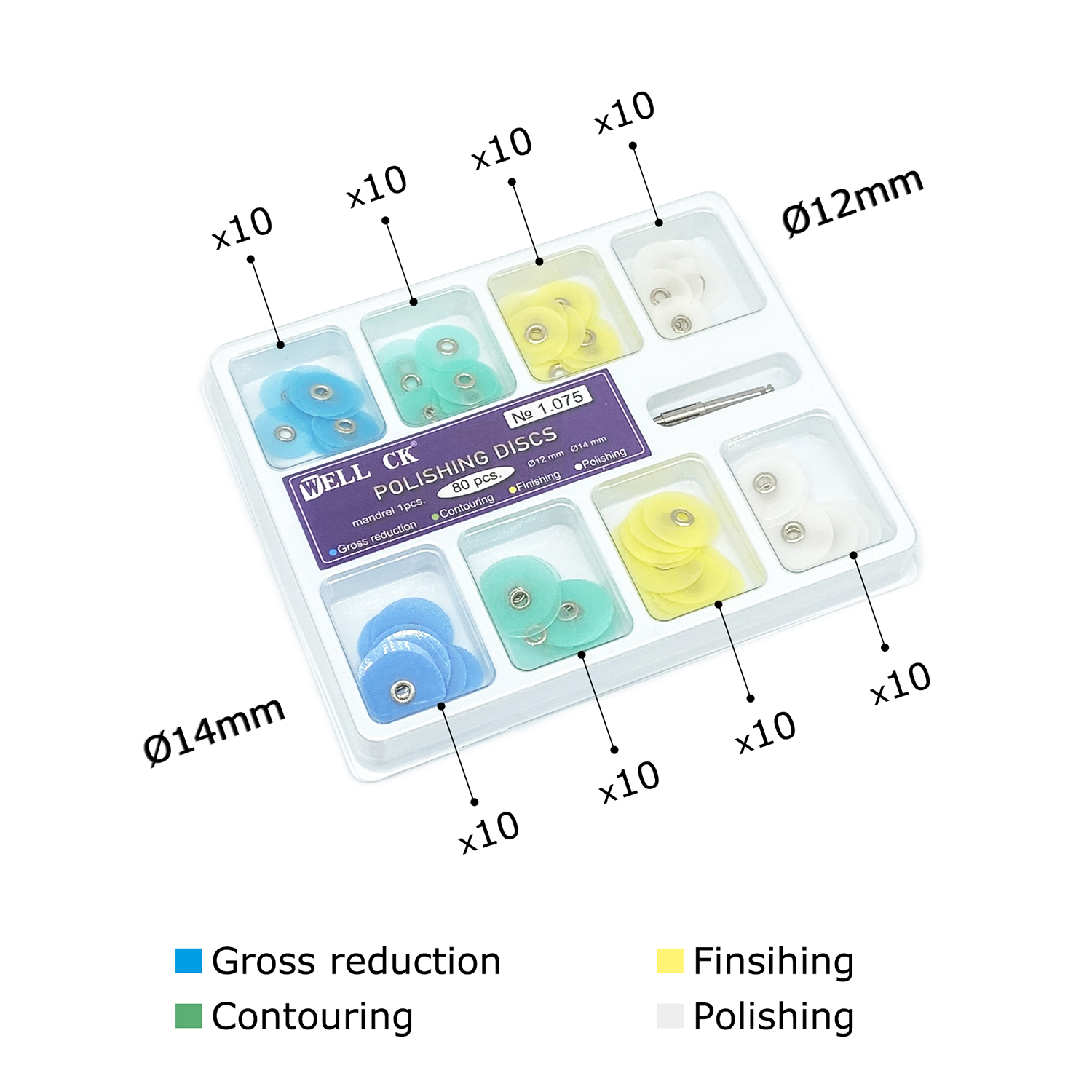 WELL CK 40/80 Stuks Tandheelku - Teeth Whitening Professional recensie en prijs