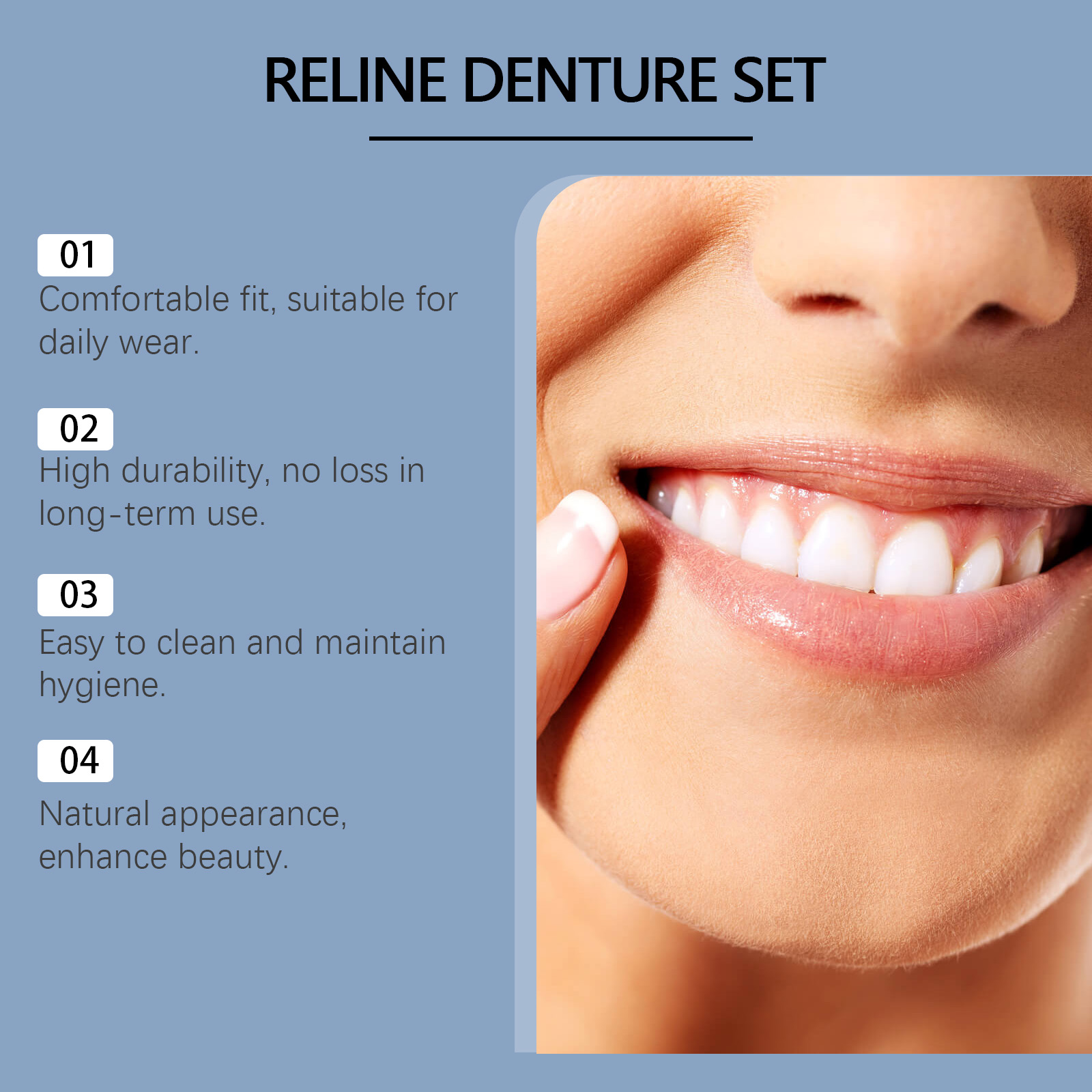 Kunstgebit Tijdelijke Tand Ora - Teeth Whitening For Braces recensie en prijs