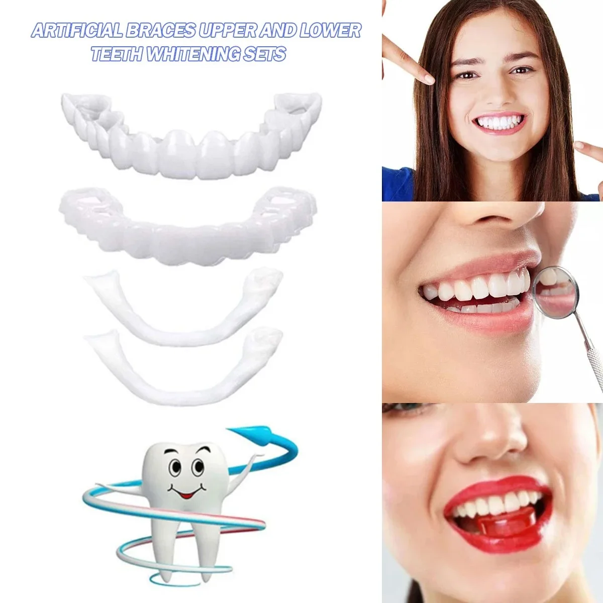 Tanden Veneers Bleekmiddelen P - Teeth Whitening For Braces recensie en prijs