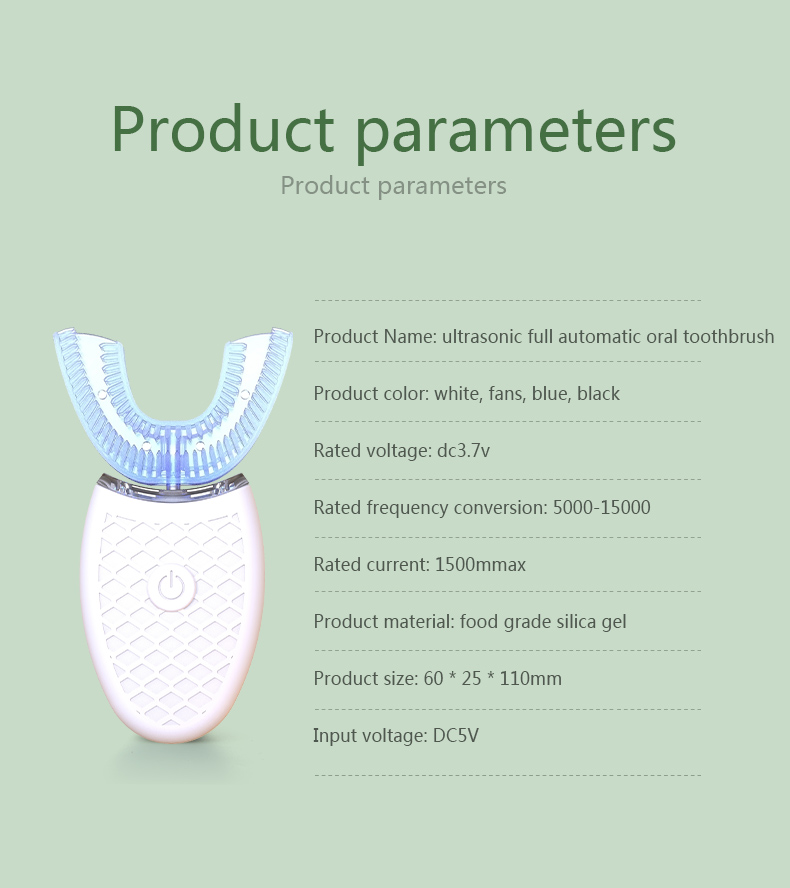 Intelligente U-type tandenbors - Teeth Whitening Light Kit recensie en prijs