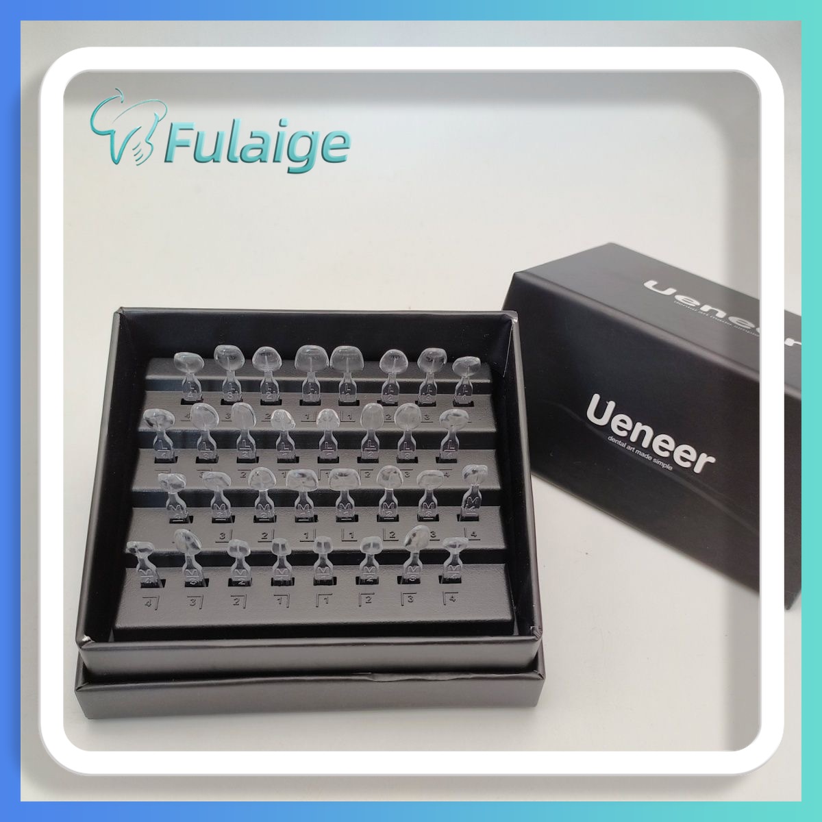 32-delige set voor het aanbren - Teeth Whitening Light Kit recensie en prijs