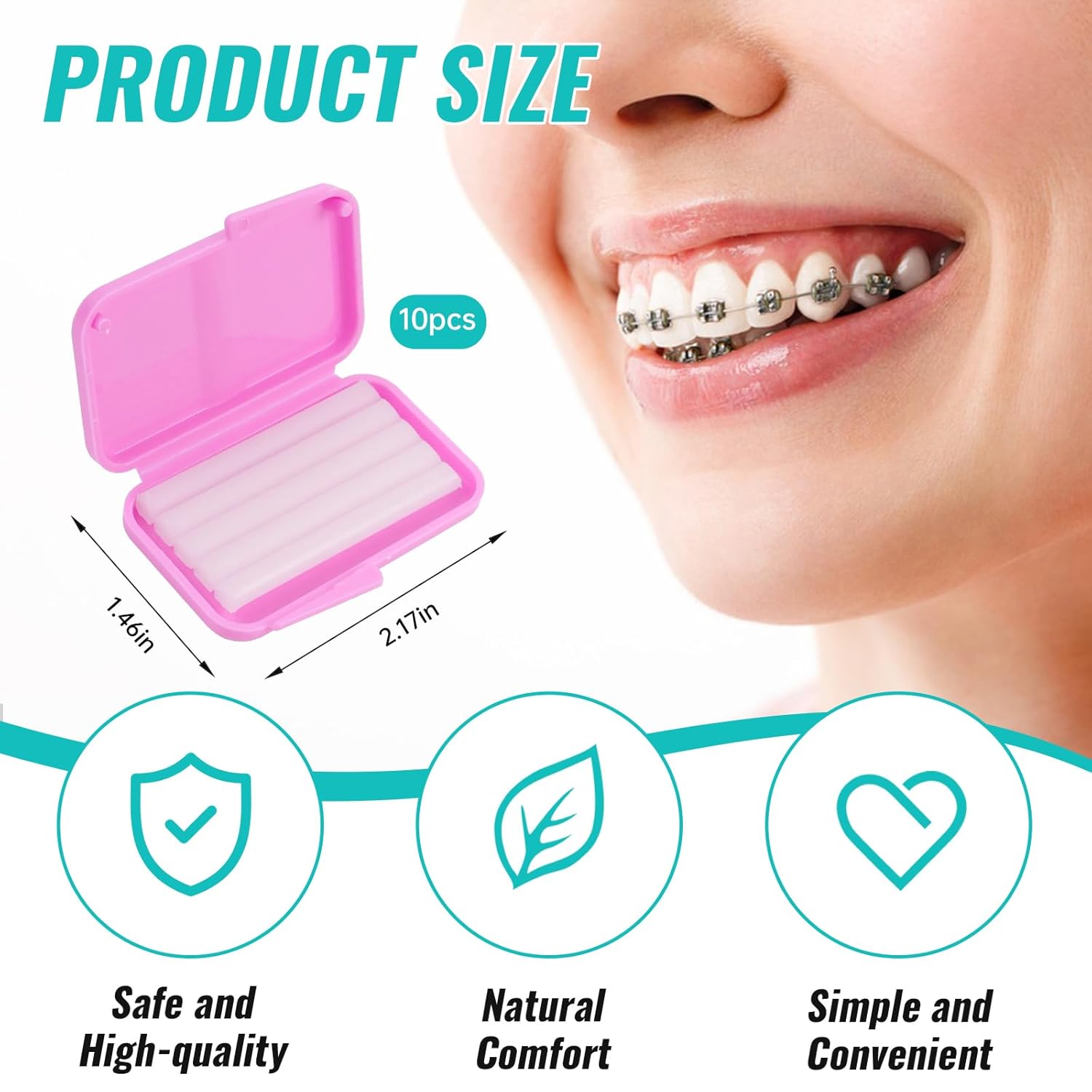 10 doos Tandheelkundige Orthod - Teeth Whitening For Braces recensie en prijs