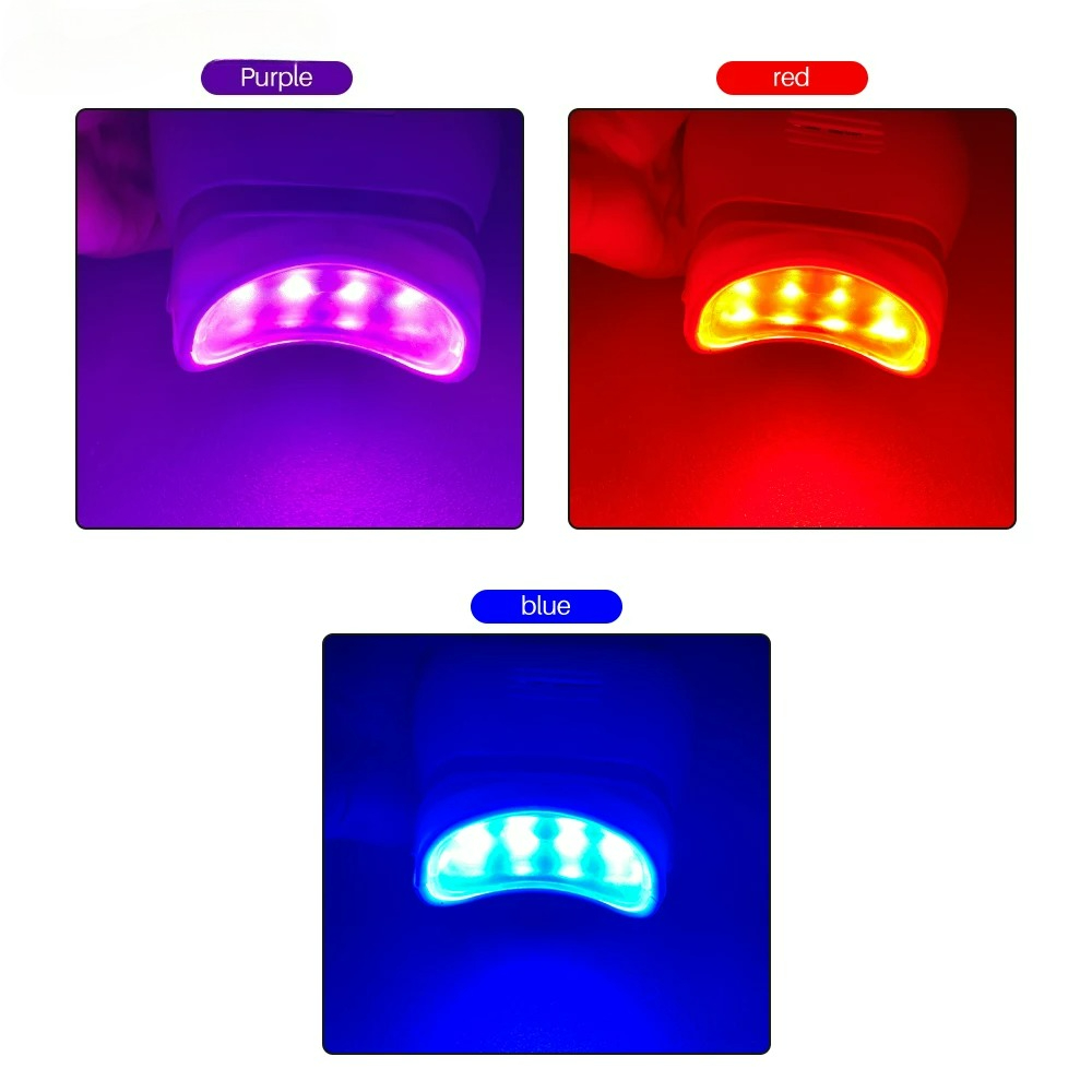 Verstelbare 3 Kleuren LED Tand - Whitening Teeth Machine recensie en prijs