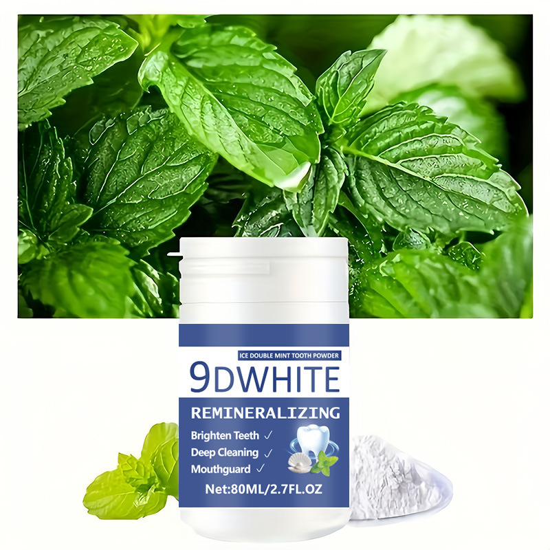 9D Paarse Tandbleekpoeder 80ml - Teeth Whitening Usa recensie en prijs